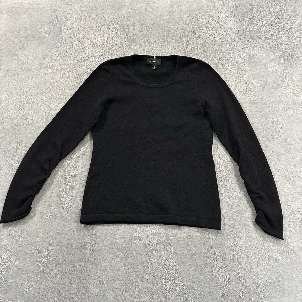 Mc Duff Sweater Women's M Cashmere Knit Vintage Preppy